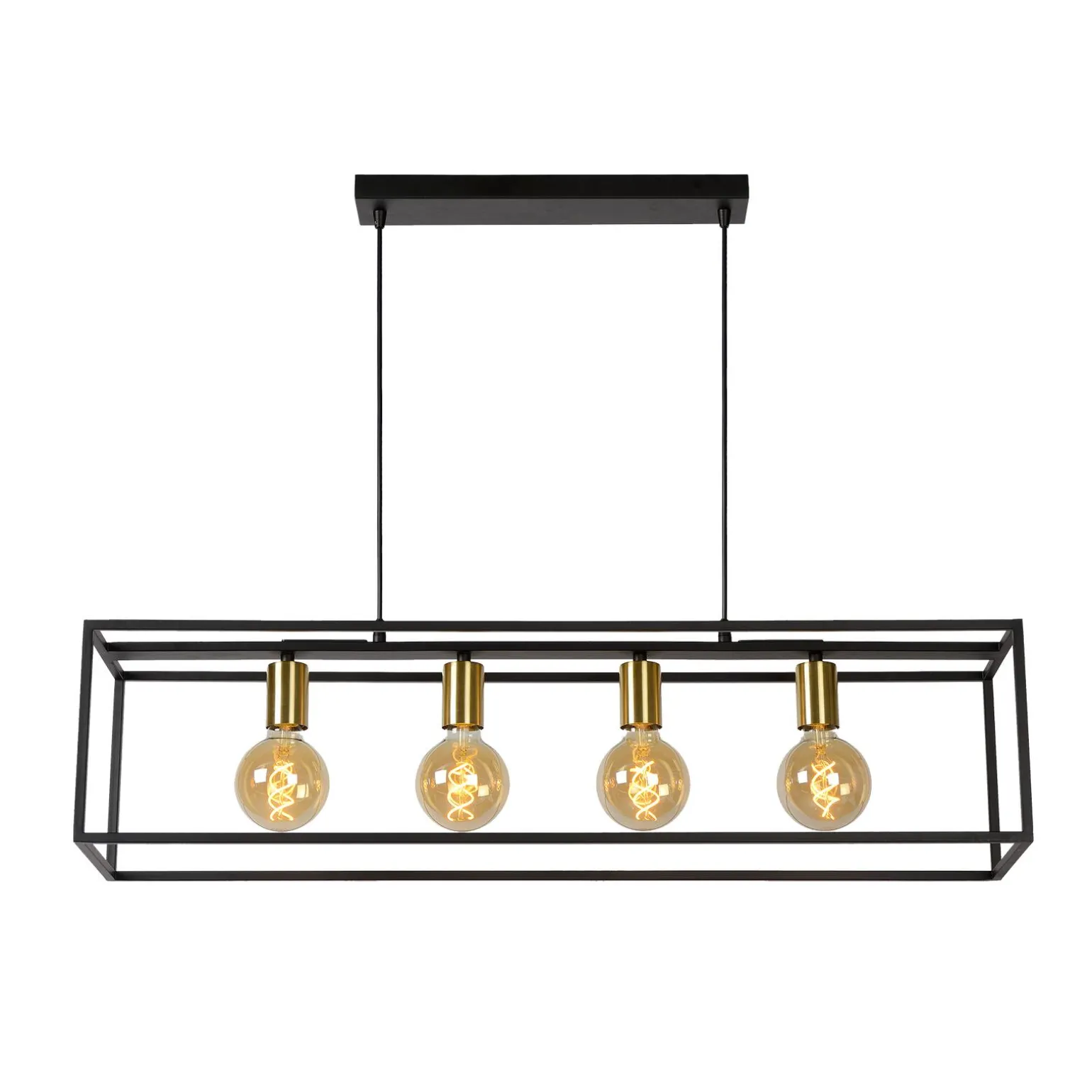 Suspension RUBEN coloris noir 22 x 92 cm - 4MURS