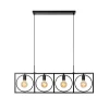 Suspension SMUS coloris noir 26 x 112 cm - 4MURS