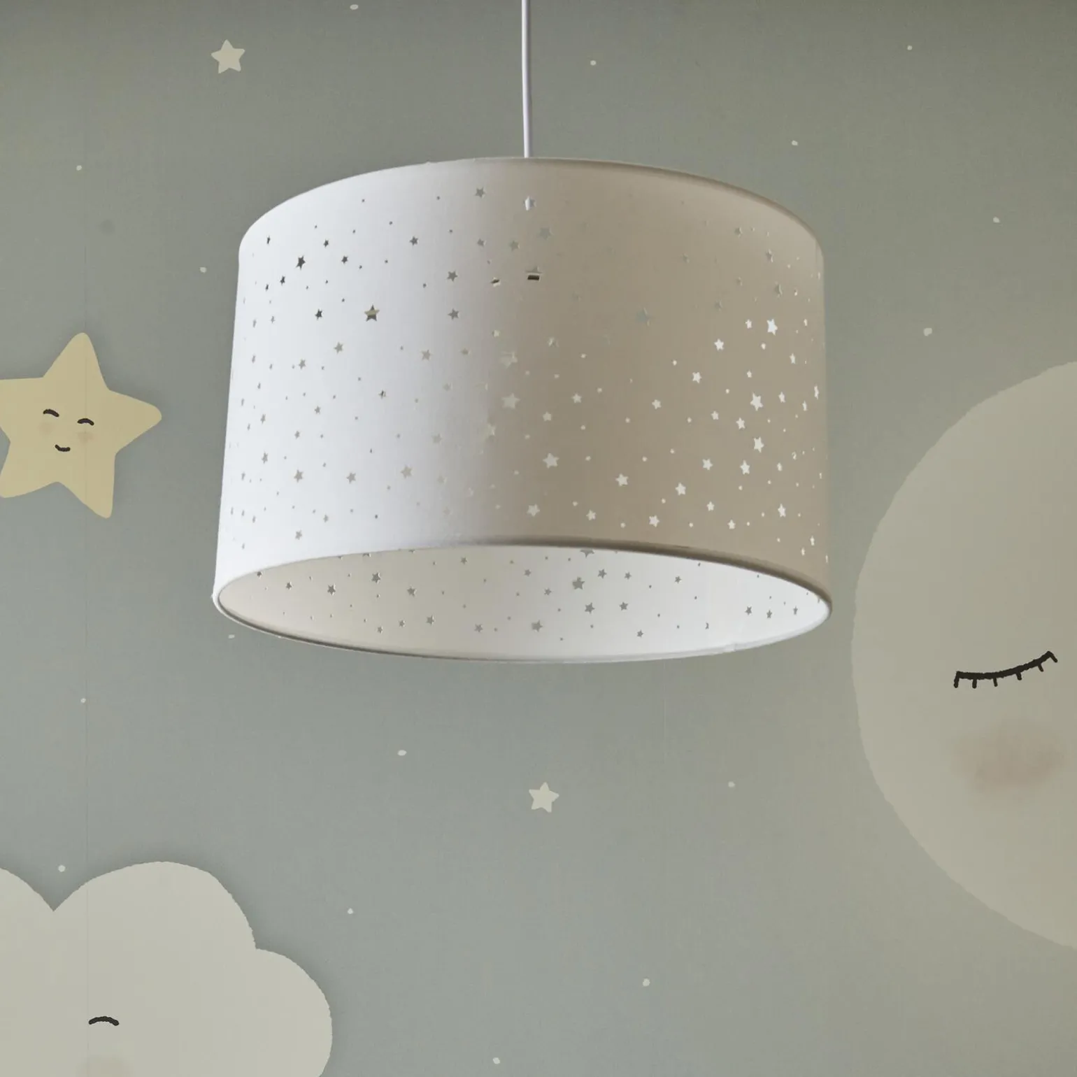 Suspension STARS coloris blanc 23 x 40 cm - 4MURS