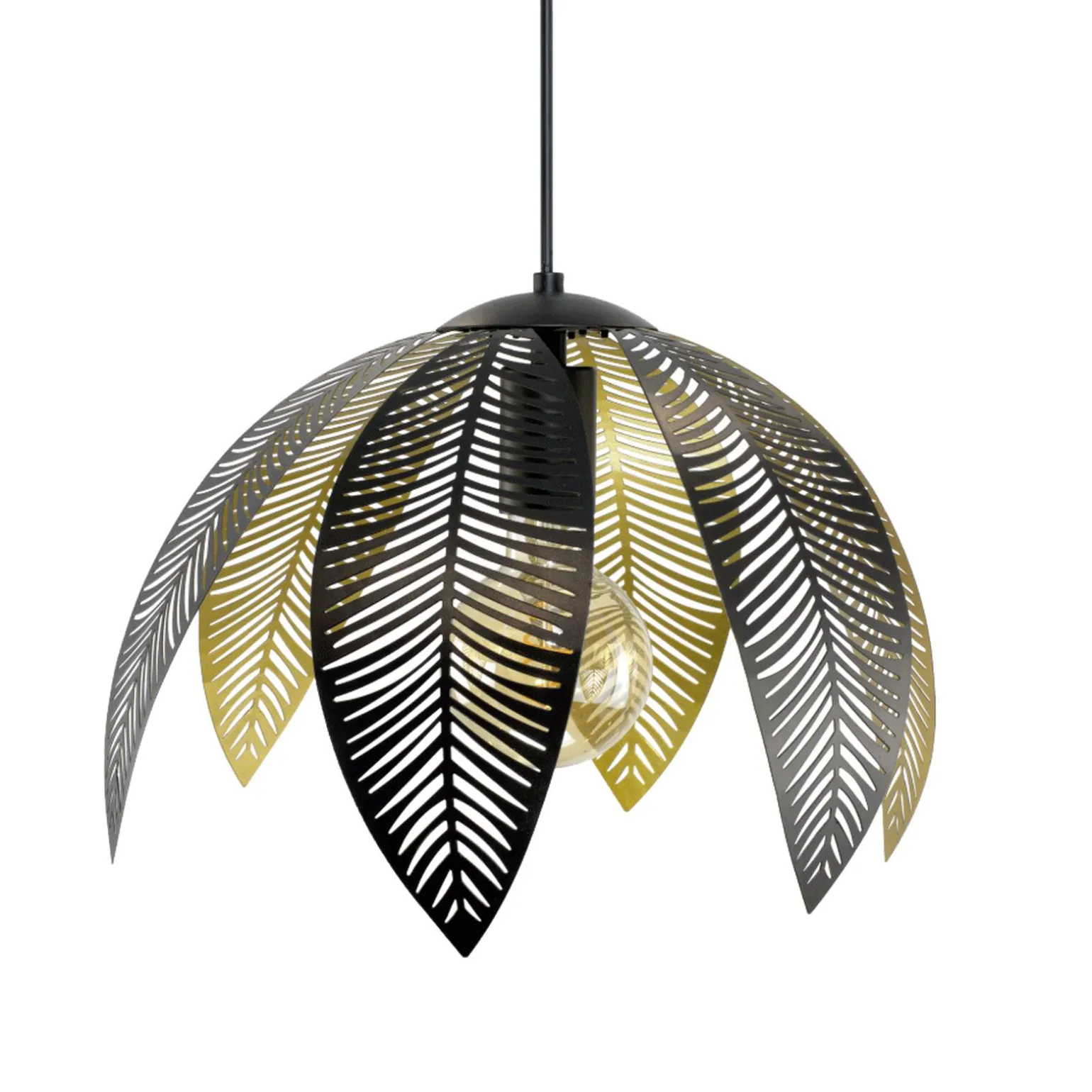 Suspension VESCA coloris noir et or 24 x 35 cm - 4MURS