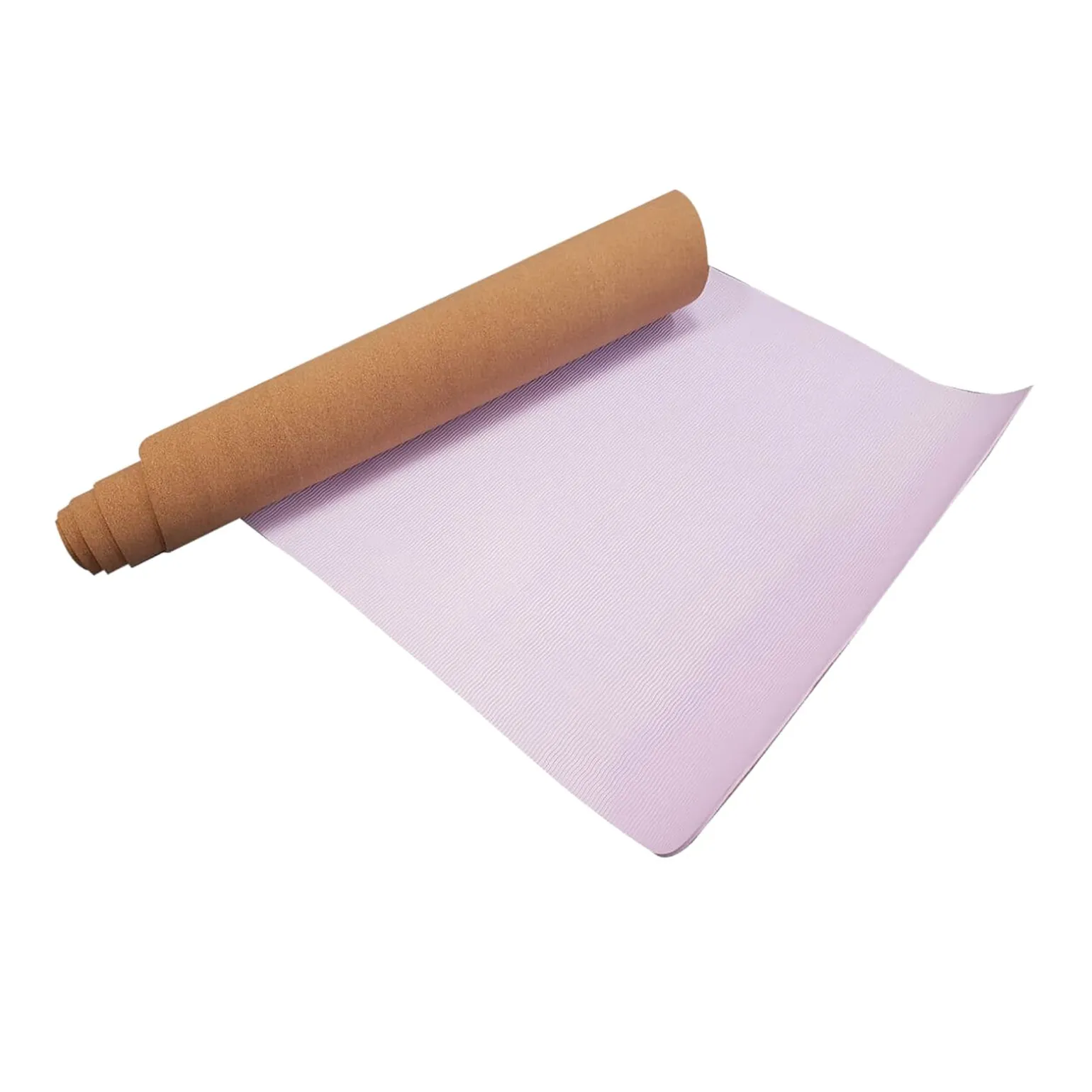 Sveltus Tapis de Yoga LIÈGE coloris liège / lilas - 4MURS