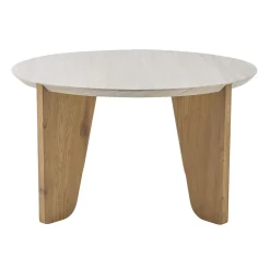 Table basse CAROLE coloris travertin - 4MURS
