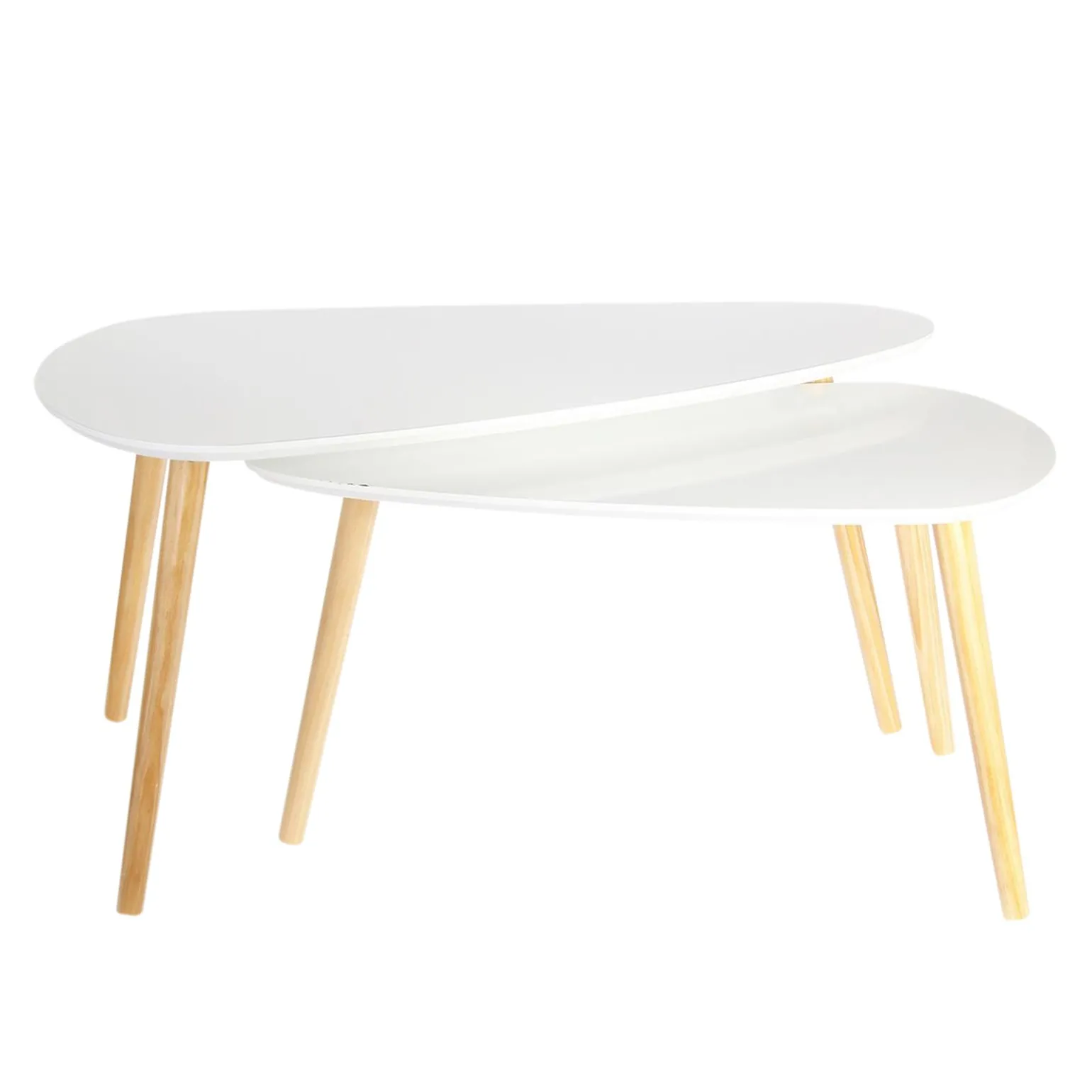 Table basse JANSSON coloris blanc 39,5 x 39,5 cm - 4MURS