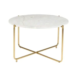 Table basse TIMPA coloris marbre blanc - 4MURS