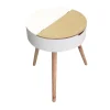 Table d'appoint LOYD coloris blanc - 4MURS