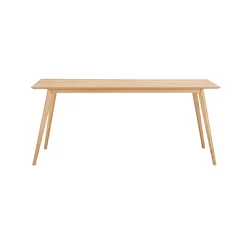Table de salle à manger ANGOR coloris chêne 90 x 180 cm - 4MURS