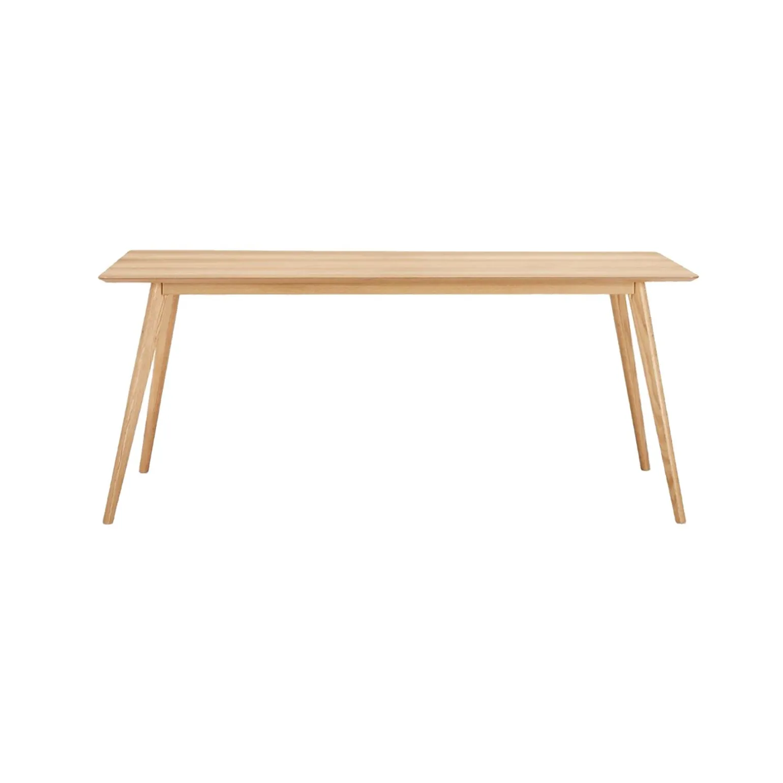 Table de salle à manger ANGOR coloris chêne 90 x 180 cm - 4MURS