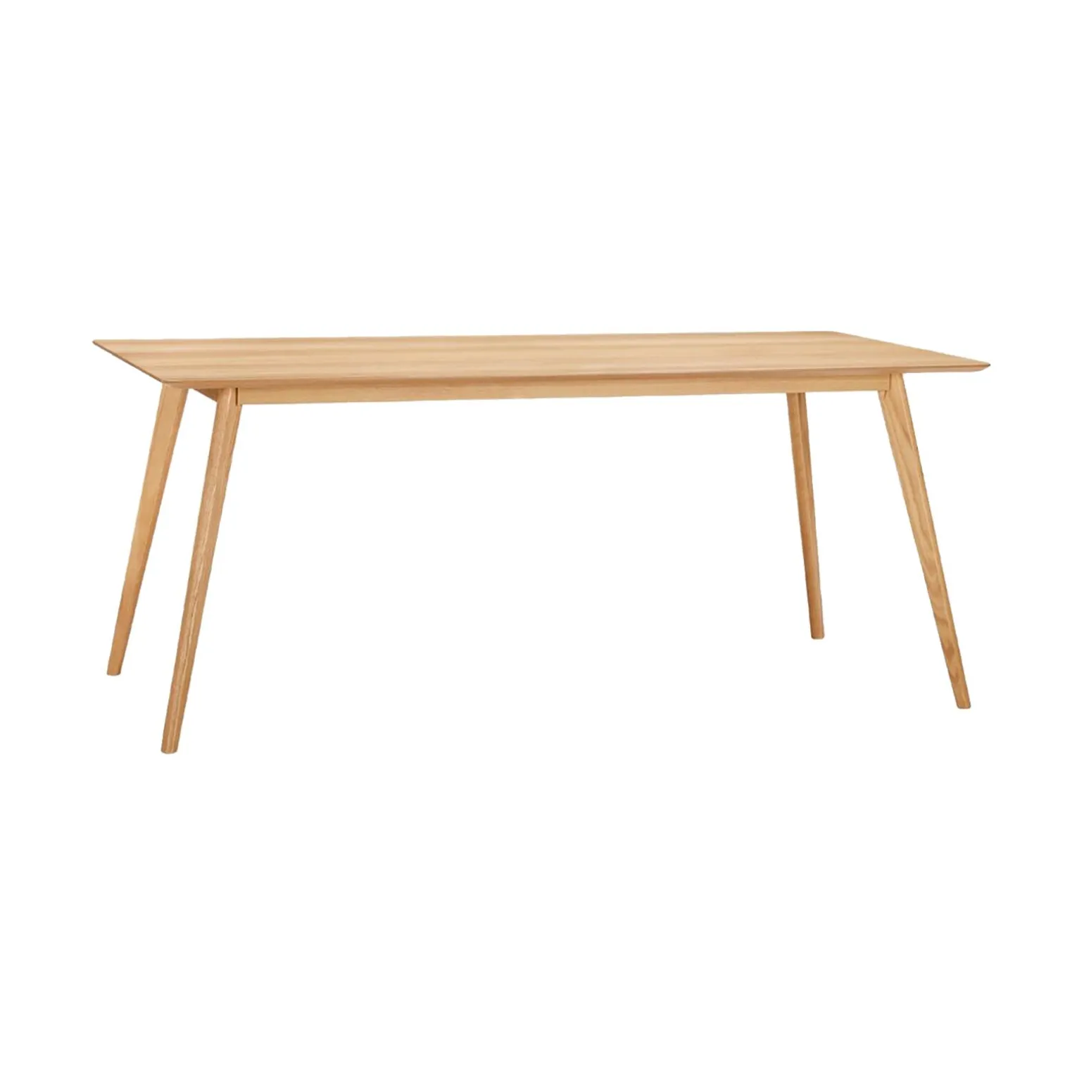 Table de salle à manger ANGOR coloris chêne 90 x 180 cm - 4MURS