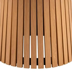 Table de salle à manger CHRISTO coloris chêne - 4MURS