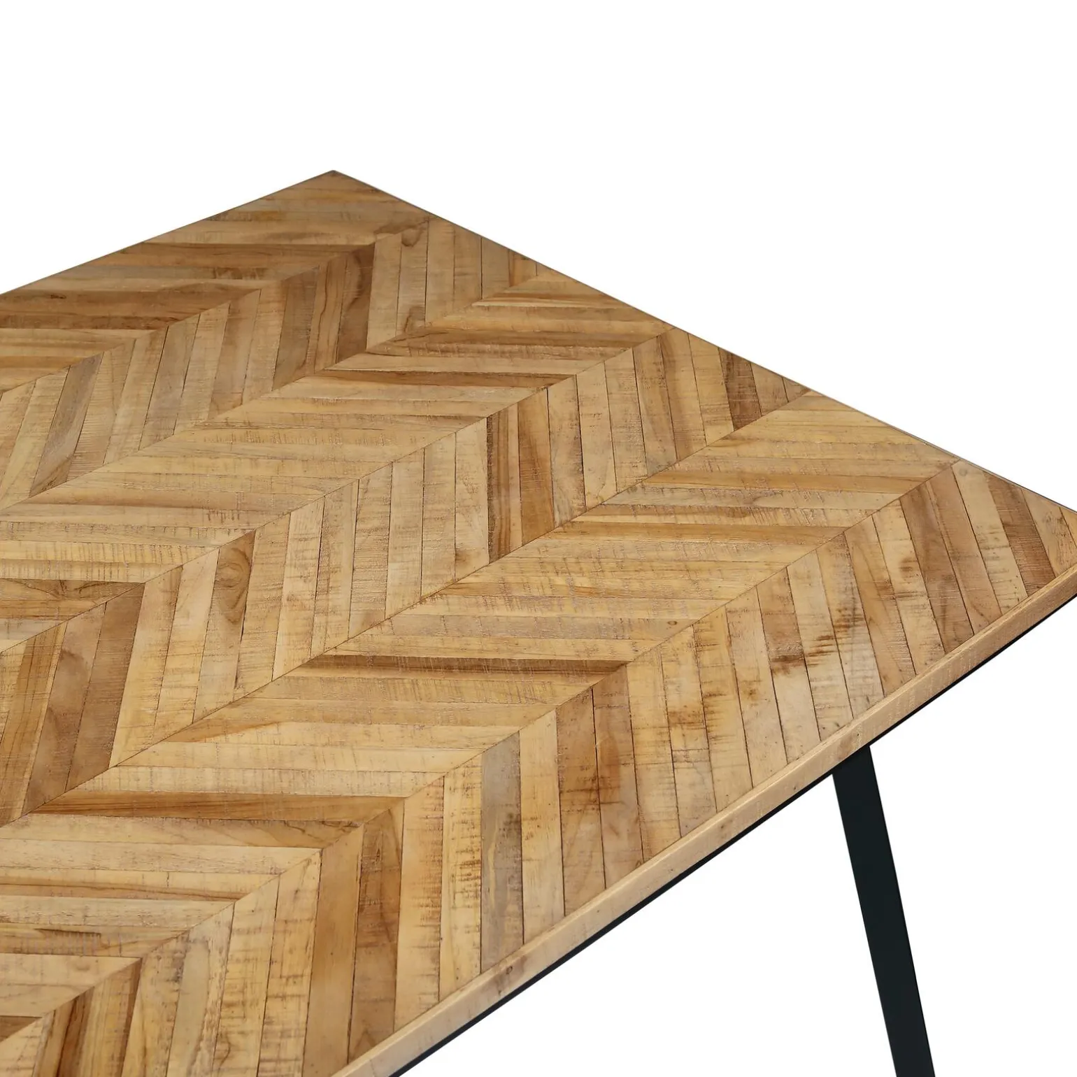 Table de salle à manger FARROW Teck naturel 90 x 180 cm - 4MURS