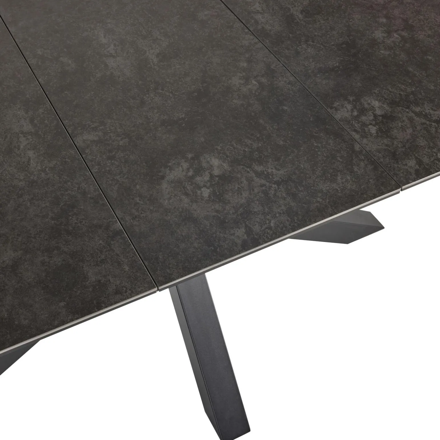 Table extensible ADAM coloris noir 90 x 168 cm - 4MURS