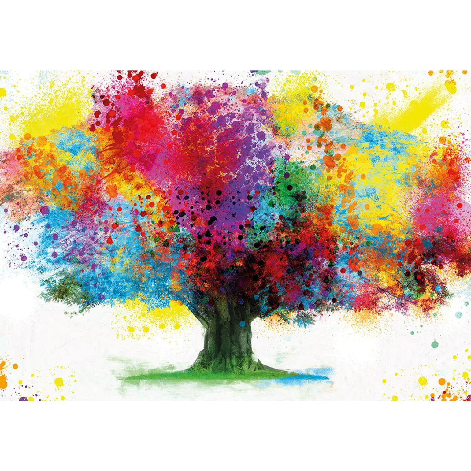 Tableau COLOURED TREE 90 x 60 cm - 4MURS