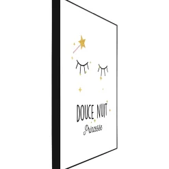 Tableau DOUCE NUIT PRINCESSE coloris blanc - 4MURS