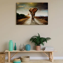 Tableau en verre GANAPATI 100 x 70 cm - 4MURS