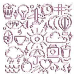 Tableau en verre LIGHTING BOARD 50 x 50 cm - 4MURS