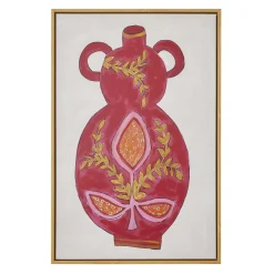 Tableau GRANADA coloris BLANC / ROSE - 4MURS