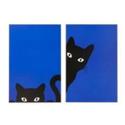 Tableau NALA coloris bleu - 4MURS