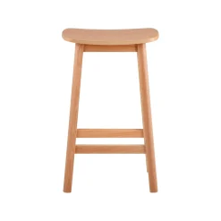Tabouret de bar ARAMIS coloris chêne clair - 4MURS