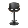 Tabouret de bar AZAD coloris noyer - 4MURS