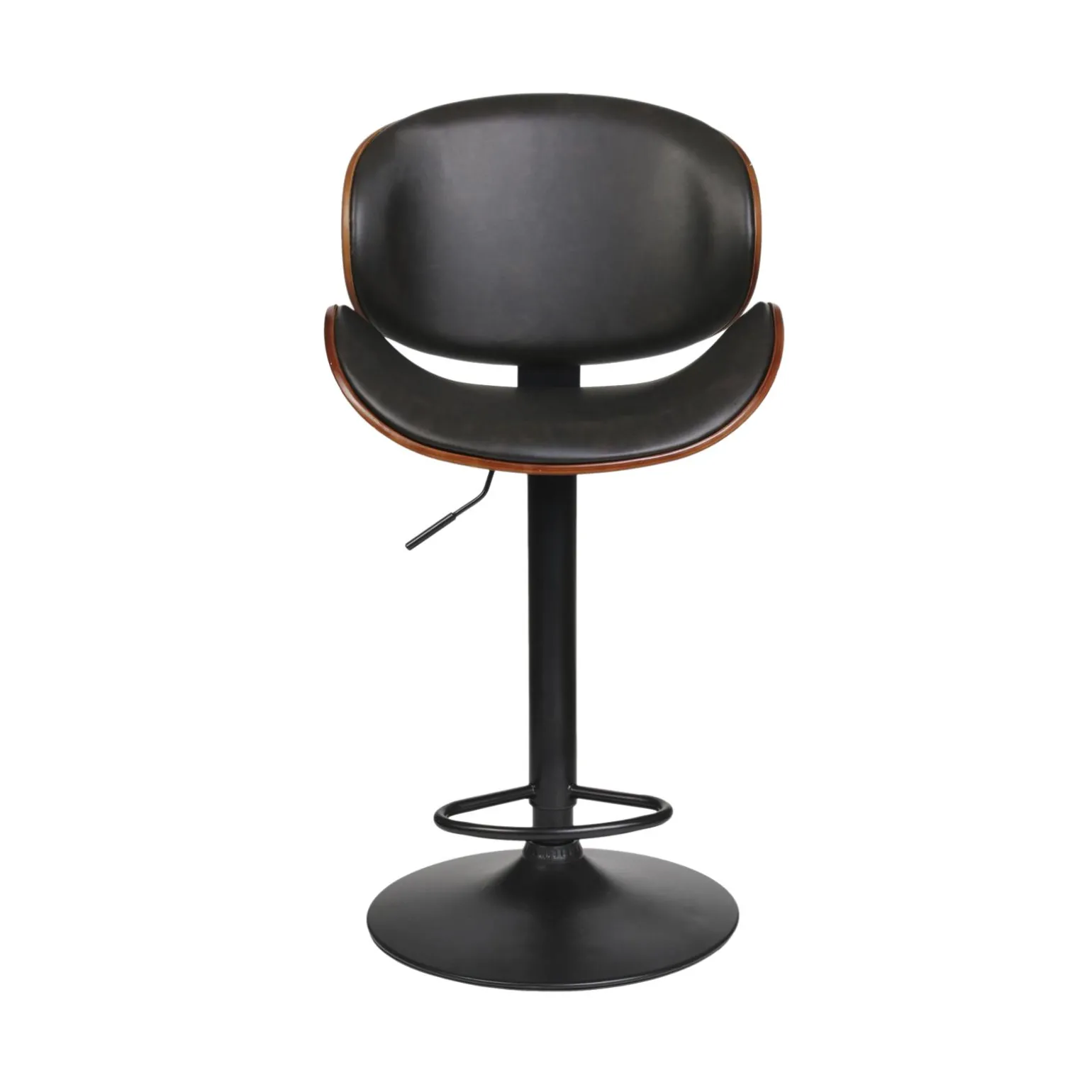 Tabouret de bar AZAD coloris noyer - 4MURS