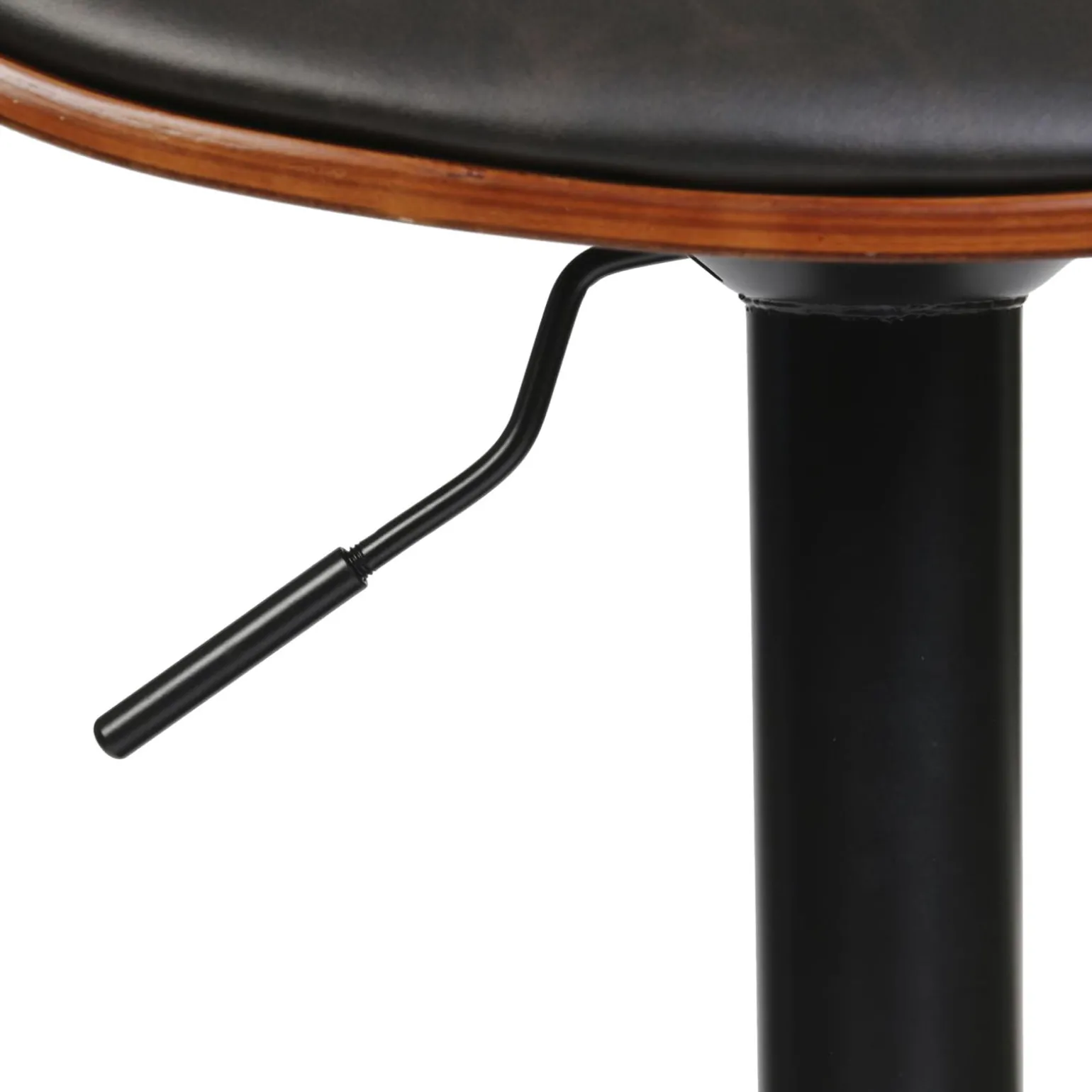 Tabouret de bar AZAD coloris noyer - 4MURS