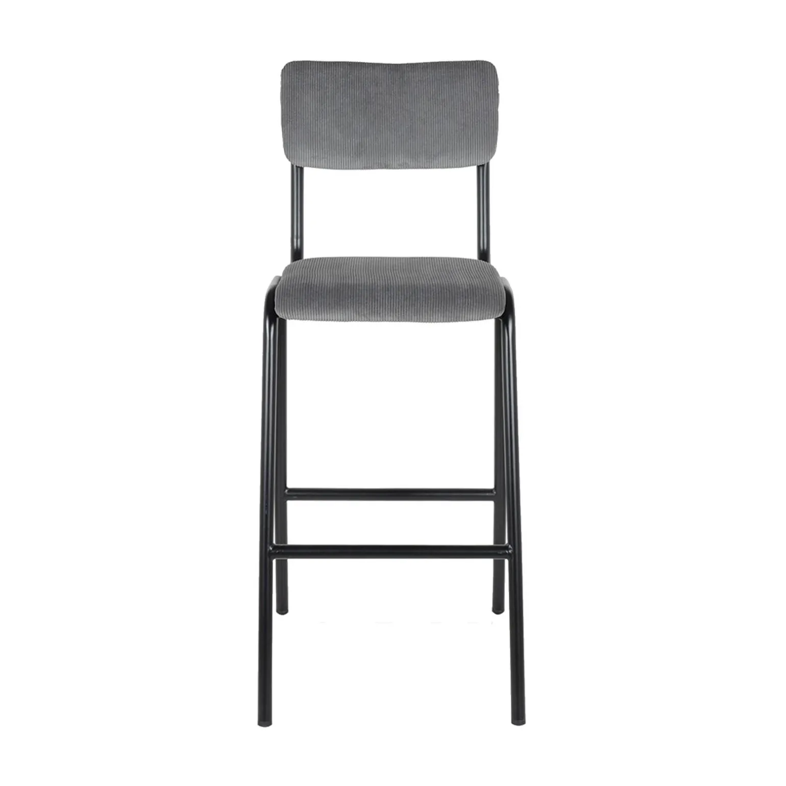 Tabouret de bar TALYA coloris gris - 4MURS