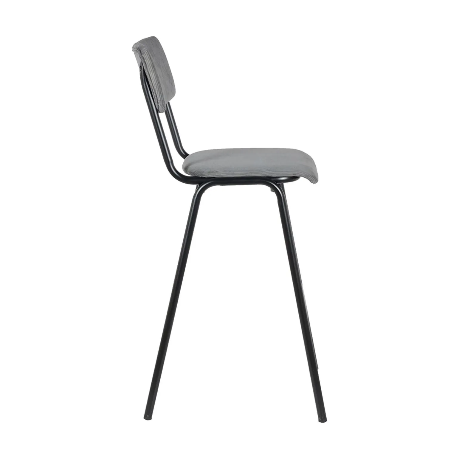 Tabouret de bar TALYA coloris gris - 4MURS