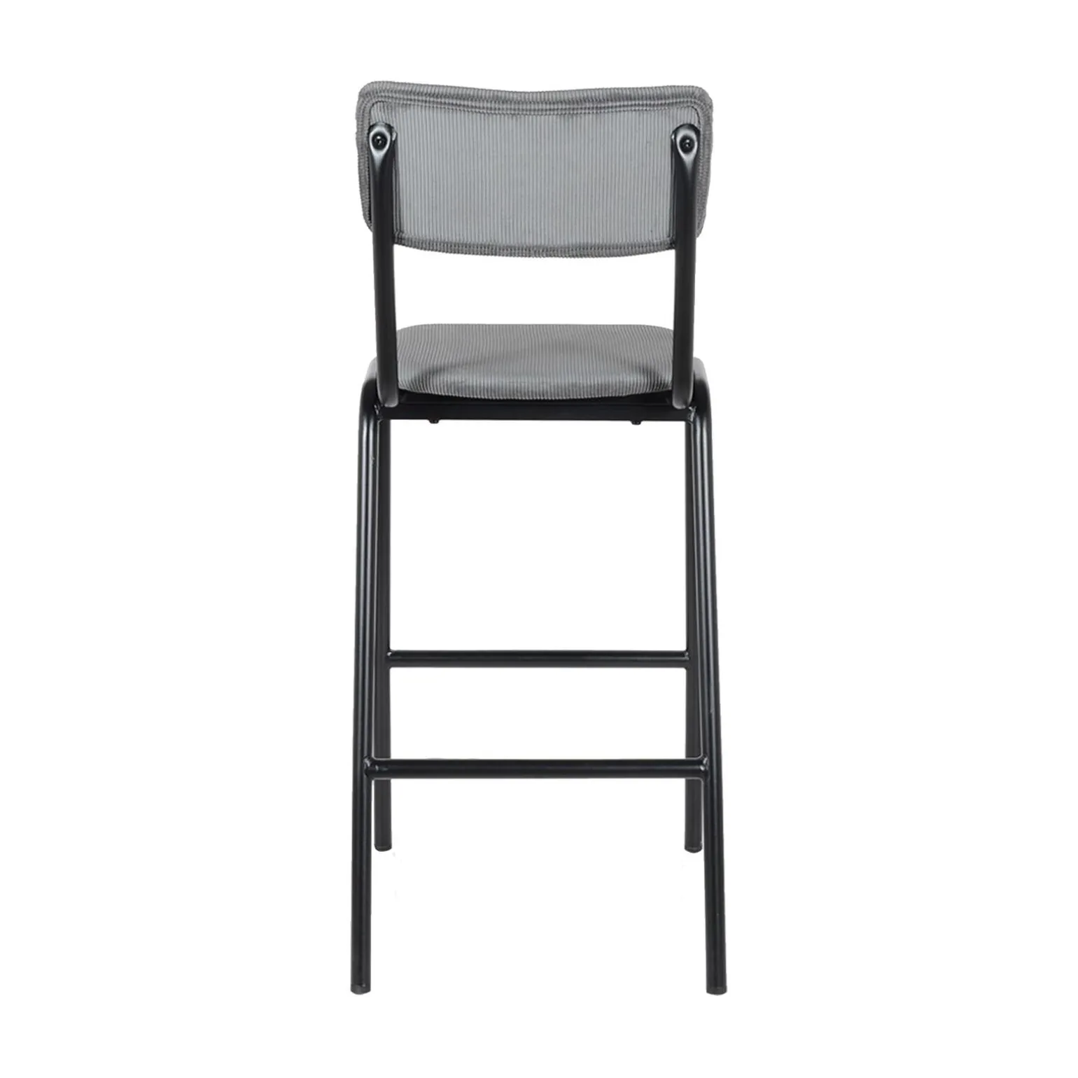 Tabouret de bar TALYA coloris gris - 4MURS