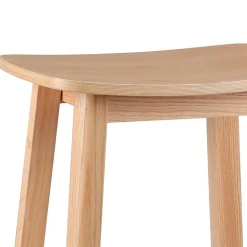Tabouret de plan de travail ARAMIS coloris chêne clair - 4MURS