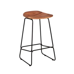 Tabouret de plan de travail LIAM coloris acacia - 4MURS