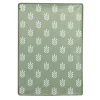 Tapis ALOIS coloris vert clair 70 x 100 cm - 4MURS