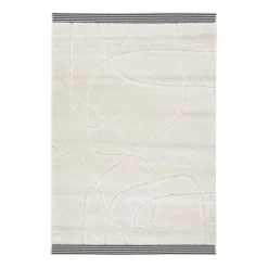 Tapis ARA coloris blanc cassé/noir 200 x 290 cm - 4MURS