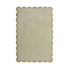 Tapis BLOOM coloris ivoire/moutarde 120 x 170 cm - 4MURS