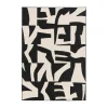 Tapis extérieur ATO coloris noir/beige 120 x 170 cm - 4MURS