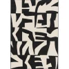 Tapis extérieur ATO coloris noir/beige 160 x 230 cm - 4MURS