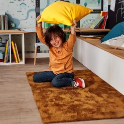 Tapis FEEL coloris jaune 80 x 150 cm - 4MURS