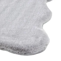 Tapis JAMORA coloris Gris clair 50 x 80 cm - 4MURS