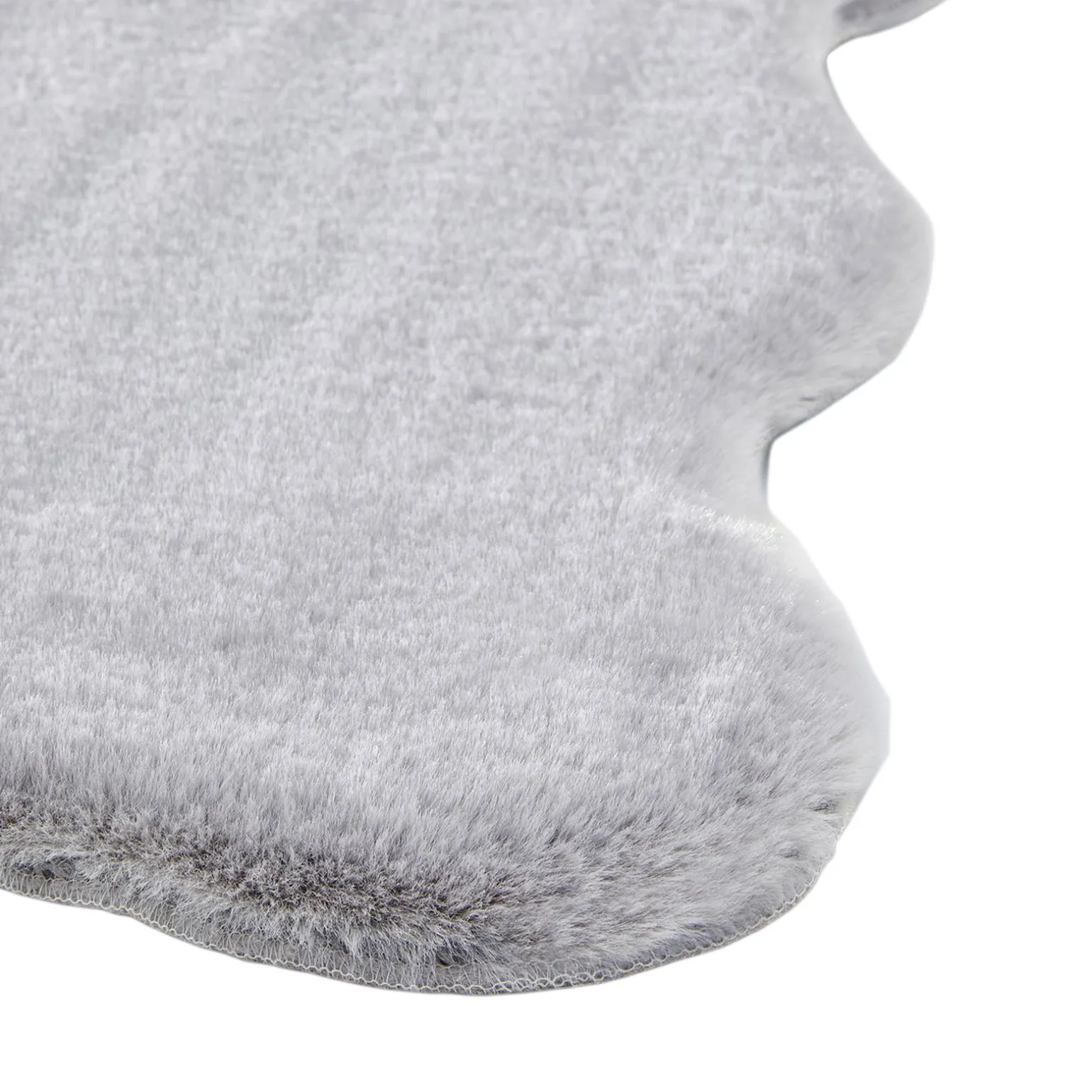 Tapis JAMORA coloris Gris clair 50 x 80 cm - 4MURS