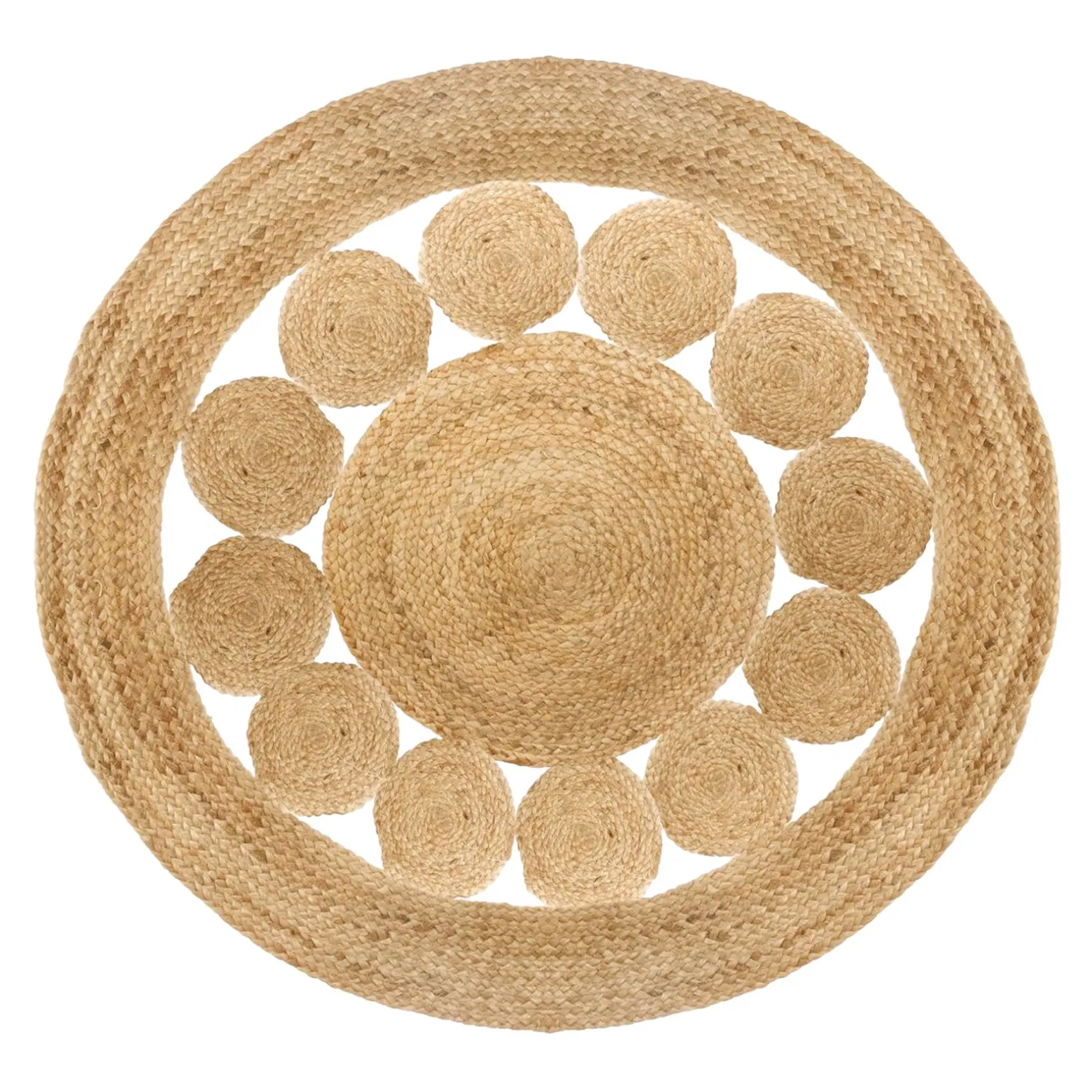 Tapis JANICE coloris beige 0.0 x - 4MURS