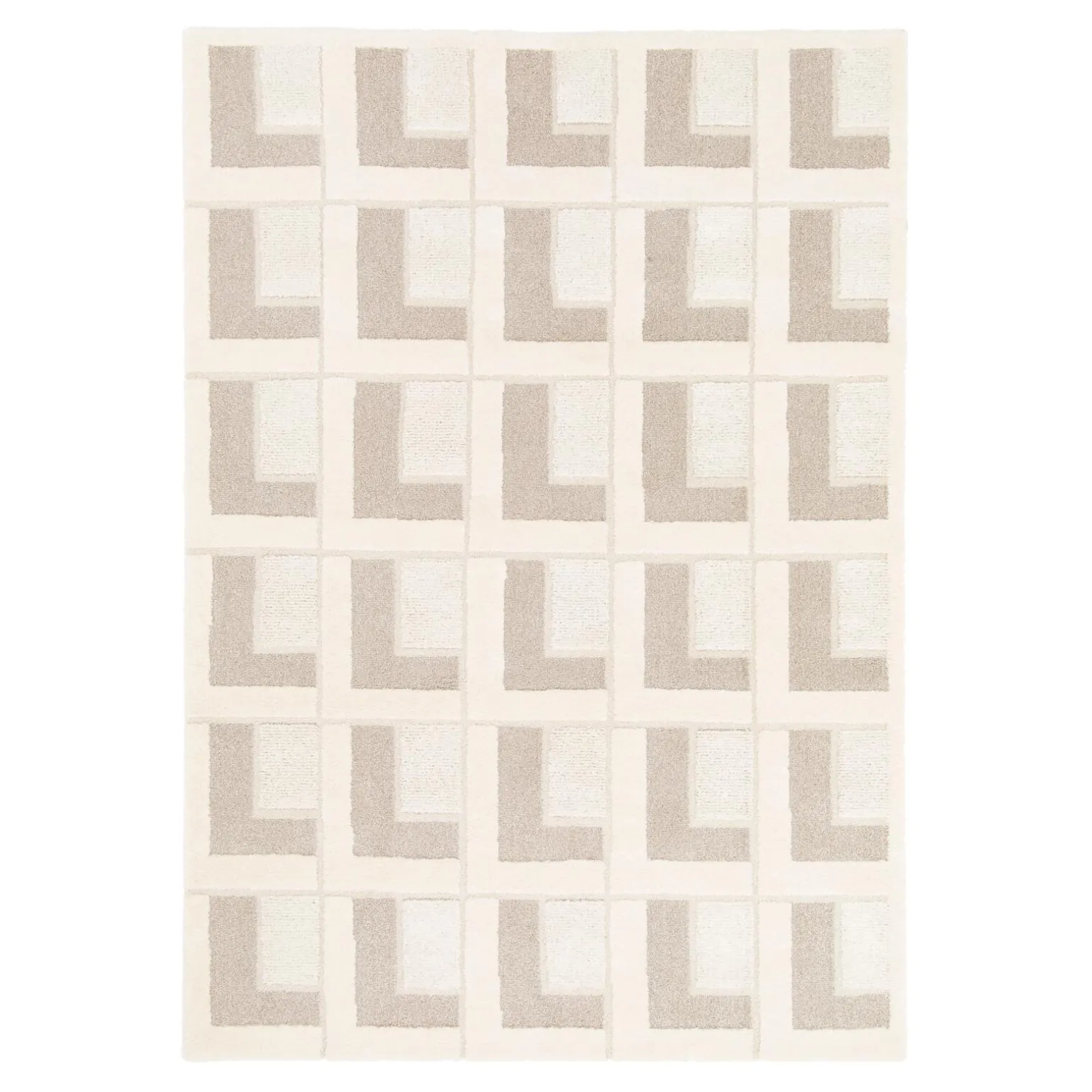 Tapis KLEIA coloris beige 120 x 170 cm - 4MURS