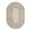 Tapis LANIA coloris ivoire/taupe 160 x 230 cm - 4MURS