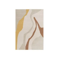 Tapis MARMO coloris brun/jaune 160 x 230 cm - 4MURS