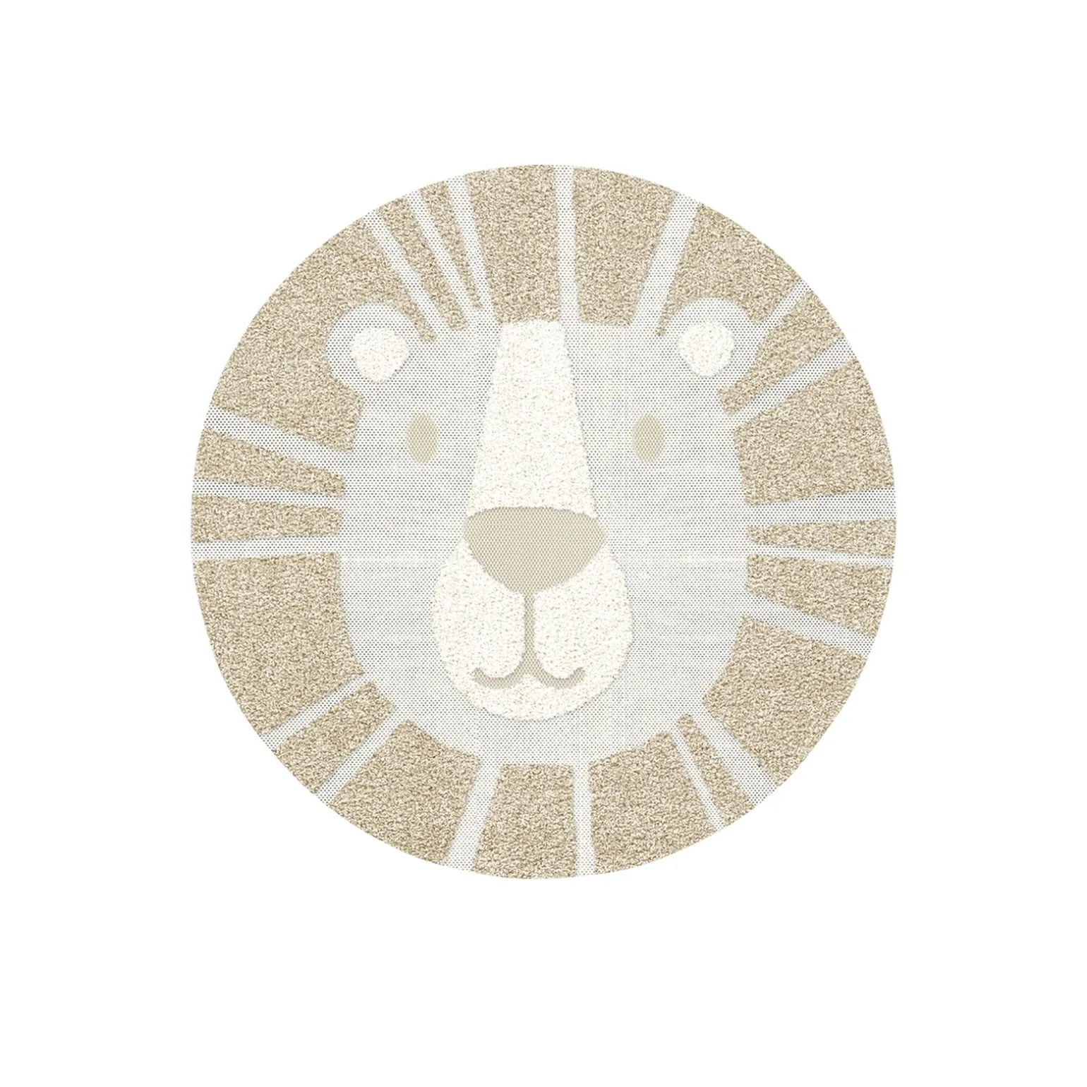 Tapis SIMBA coloris beige naturel - 4MURS
