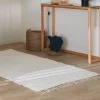 Tapis TINA coloris blanc 120 x 180 cm - 4MURS