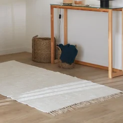 Tapis TINA coloris blanc 120 x 180 cm - 4MURS