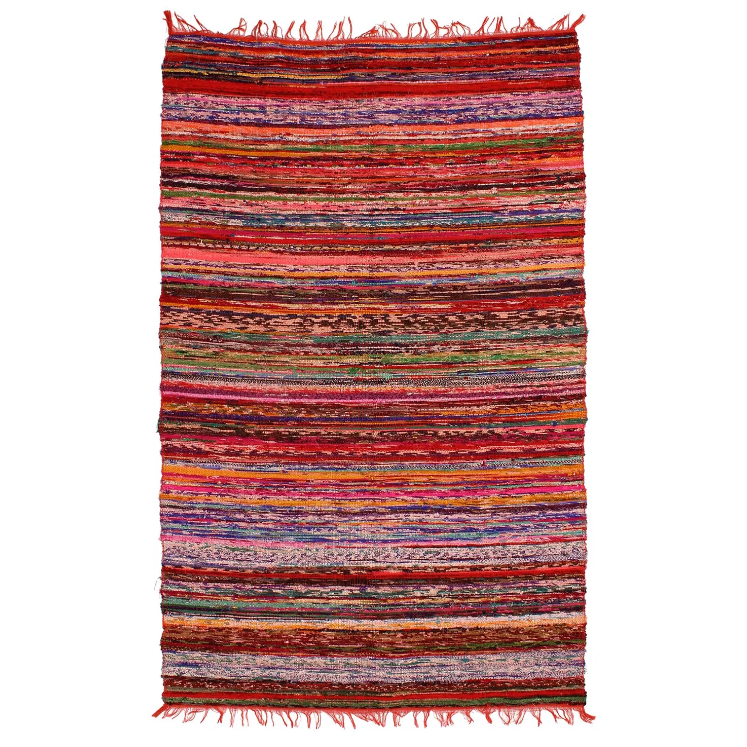 Tapis WOODSTOCK coloris multicolore 100 x 200 cm - 4MURS