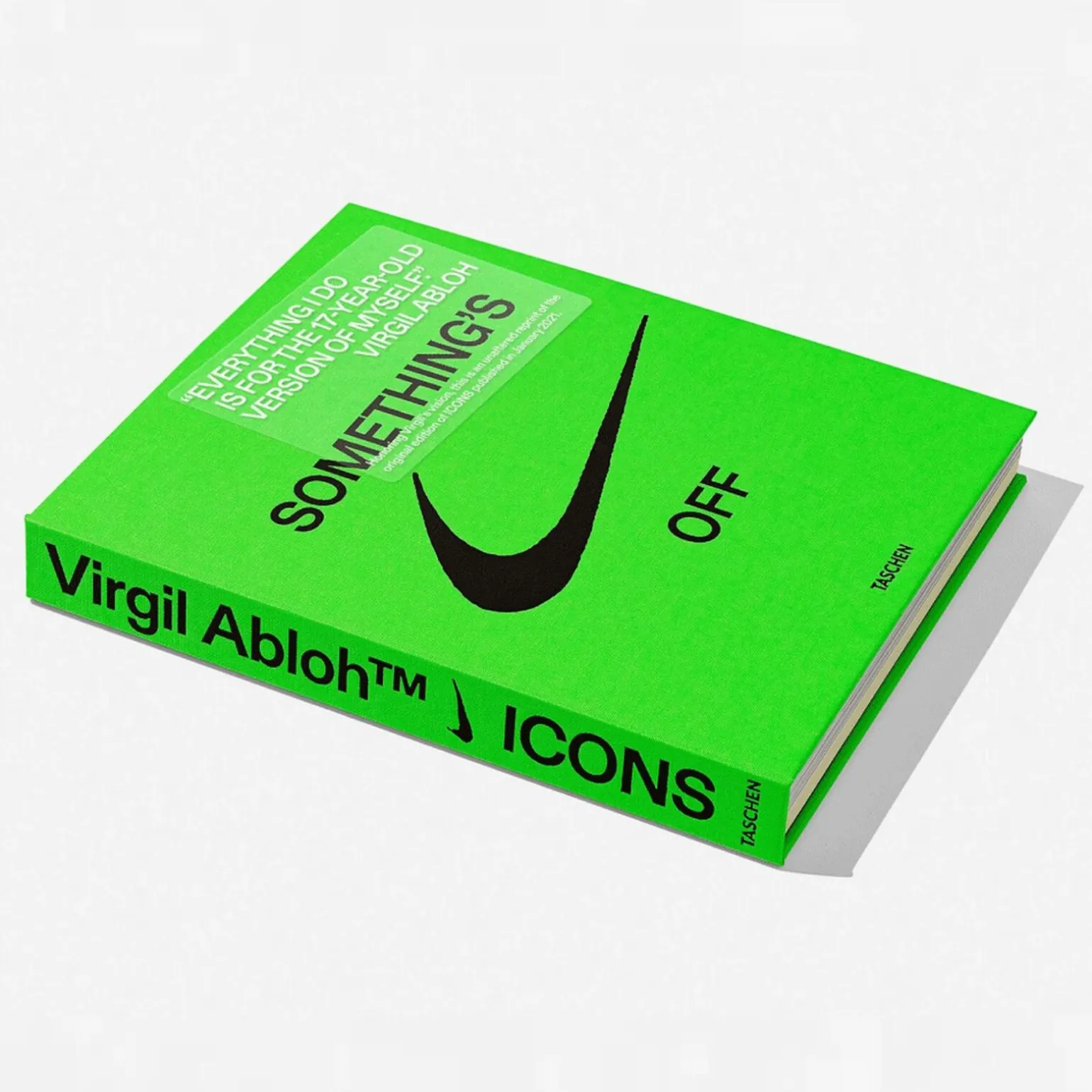 Taschen Livre mode NIKE - VIRGIL ABLOH - 4MURS