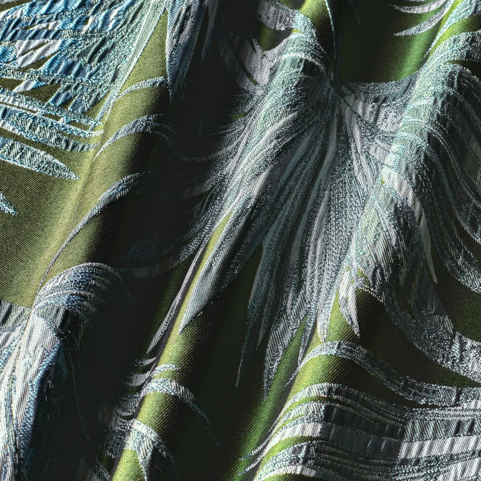 Tissu BALI coloris olive - 4MURS