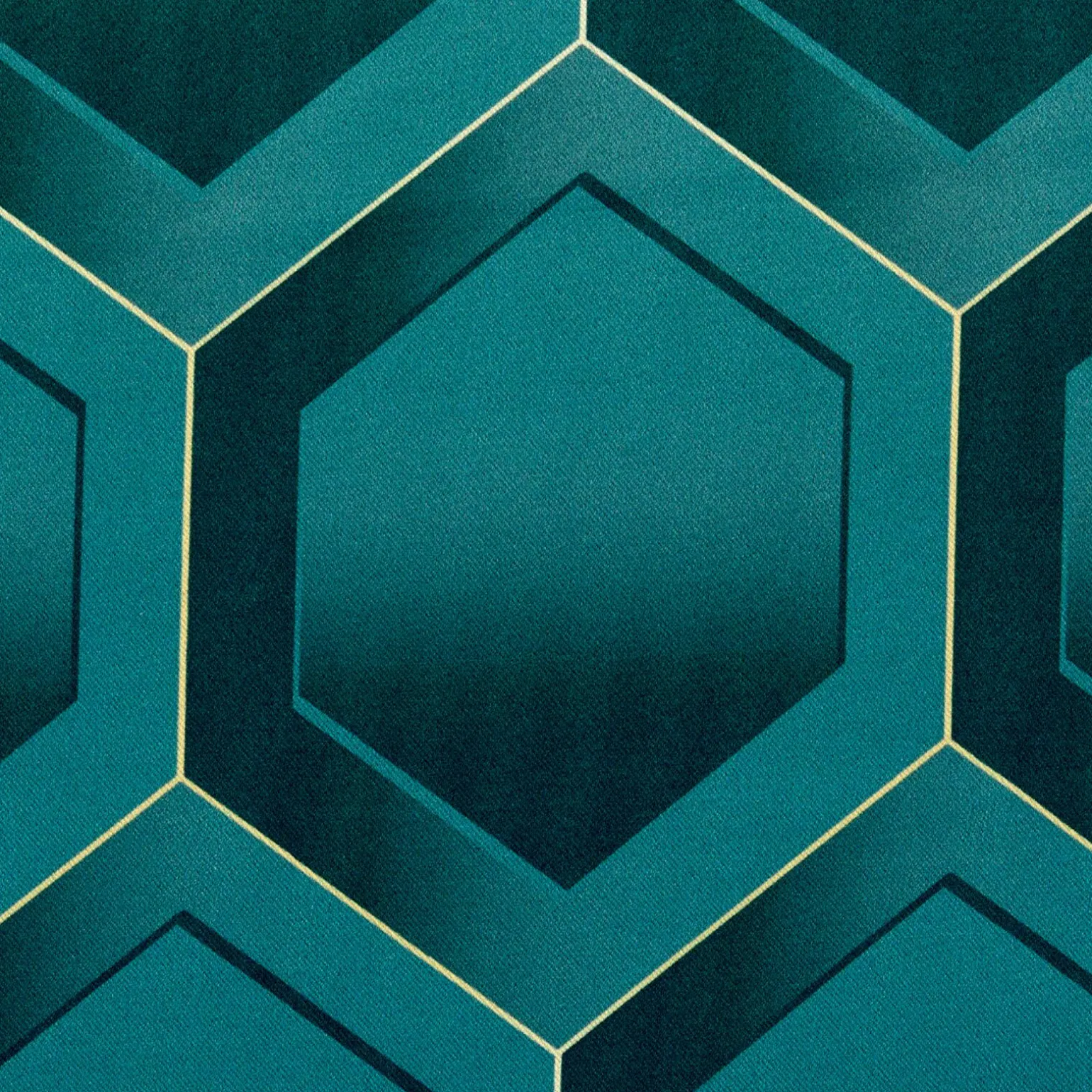 Tissu CLINT coloris bleu - 4MURS