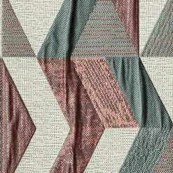Tissu CLOÉ coloris rose - 4MURS